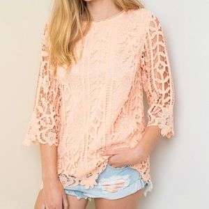 Lace Shell Top